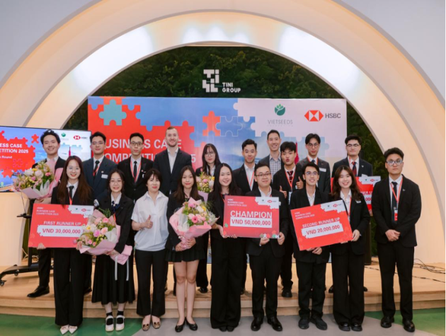 GenZ chinh phục bài toán định vị thương hiệu F&B Châu Á tại Cuộc thi Giải quyết Tình huống Kinh doanh HSBC năm 2025, tiến thẳng tới sân chơi